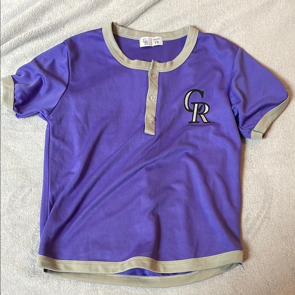 Colorado Rockies Kids Fan Club Baseball Jersey